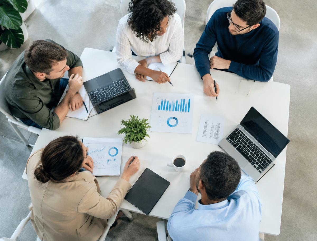 Our team at work